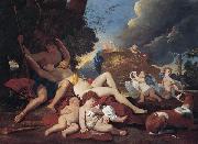 Nicolas Poussin Venus and Adonis oil painting reproduction